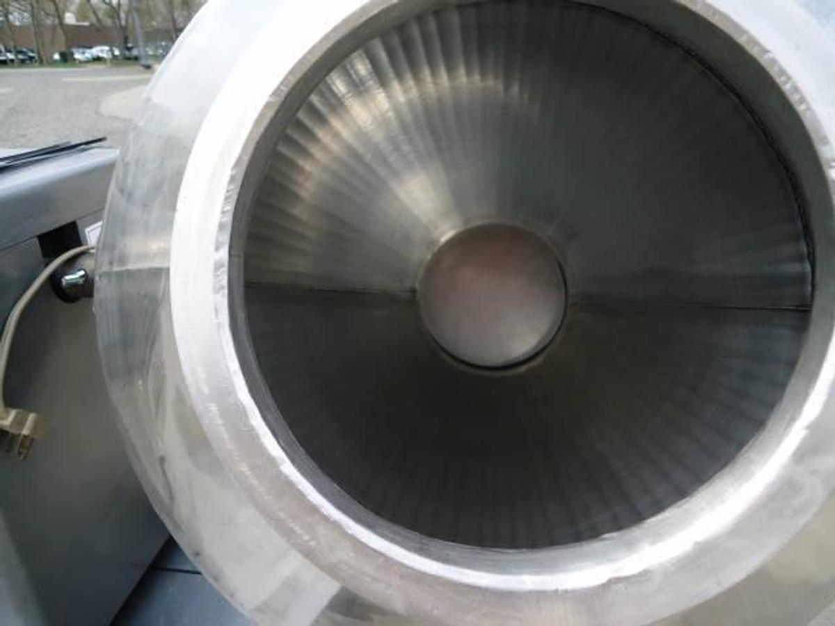 Used U.s. Stoneware Stainless Lab Double Cone Blending System, Tabletop