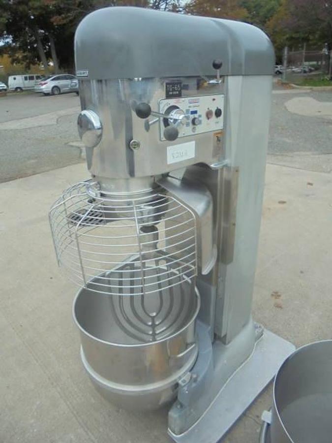 Used Hobart V1401 140 Qt. Bowl Mixer, With Numerous Accessories