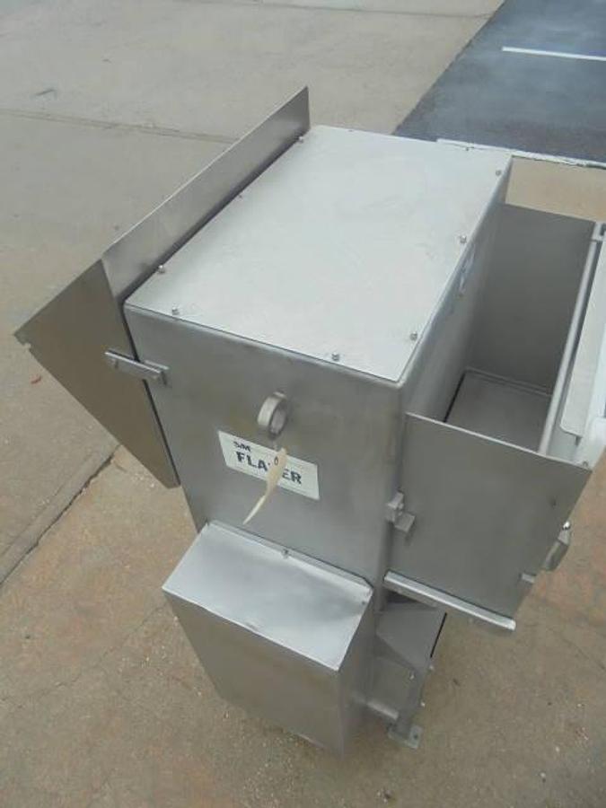 Used Genmac 3100 S/M Frozen Meat Flaker/Slicer, 10 HP