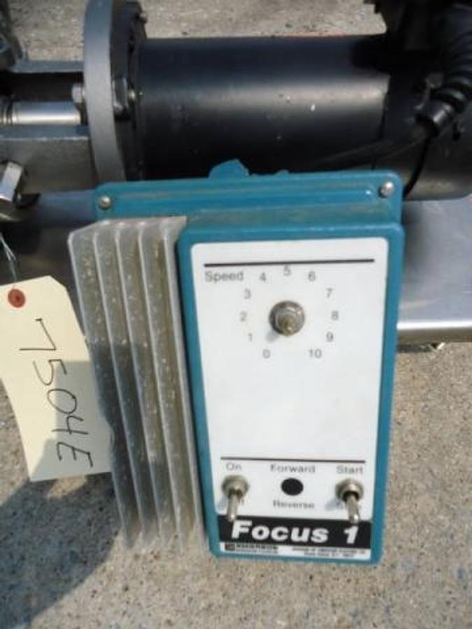 Used 1-1/2 In. X 1-1/2 In. Sanitary Centrifugal Pump, Variable Speed