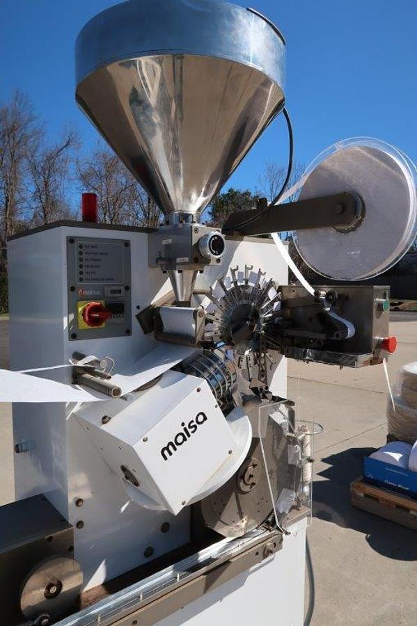 Used Maisa EC12C Tea Bagging Machine, with Envelope Feature, 110 per minute