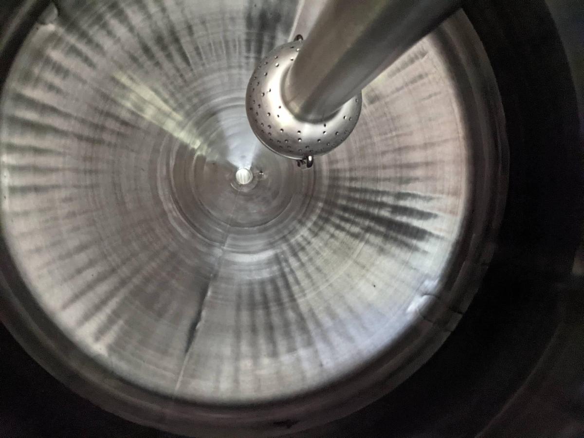 Used 1,200 Gallon Cherry Burrell Stainless Jacketed Closed Tank