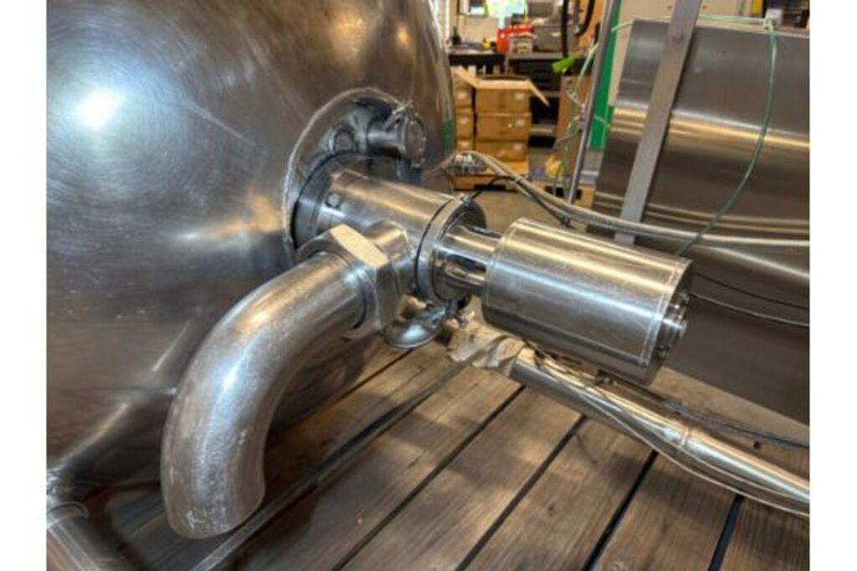 Used 300 Gallon Groen 316 SS Dual Motion Kettle, 80 PSI Jacket