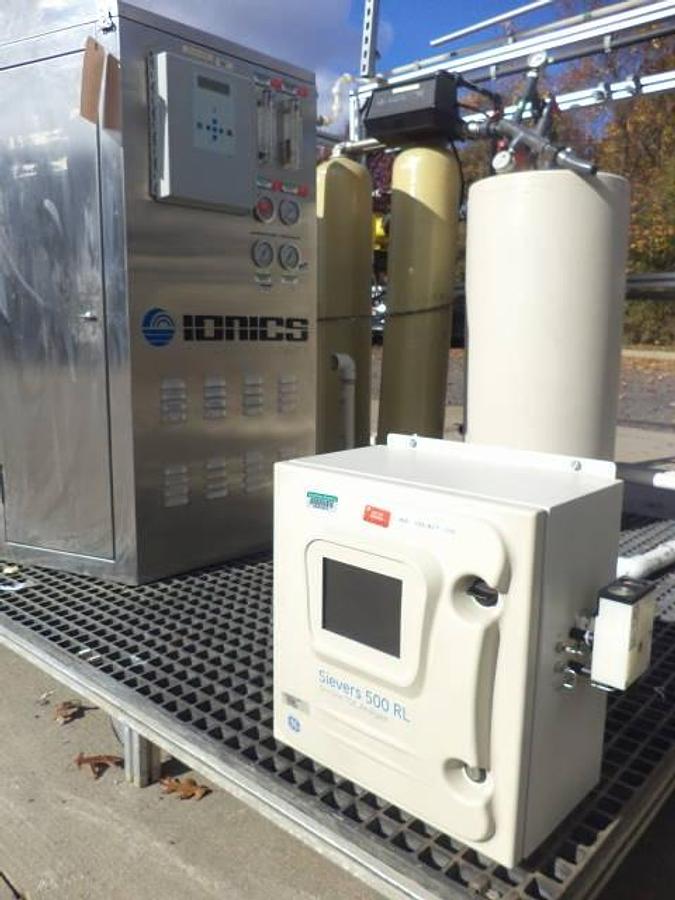 Used Ionics reverse osmosis water filtration system