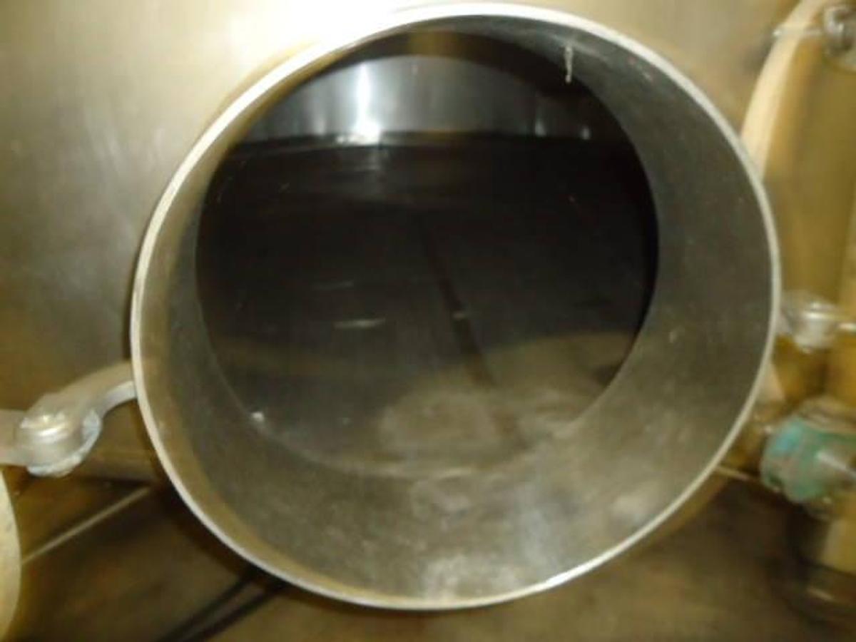 Used 5,615 Gallon Zero Manufacturing Stainless Dimple Jacketed Vertical Closed Tanks (2)