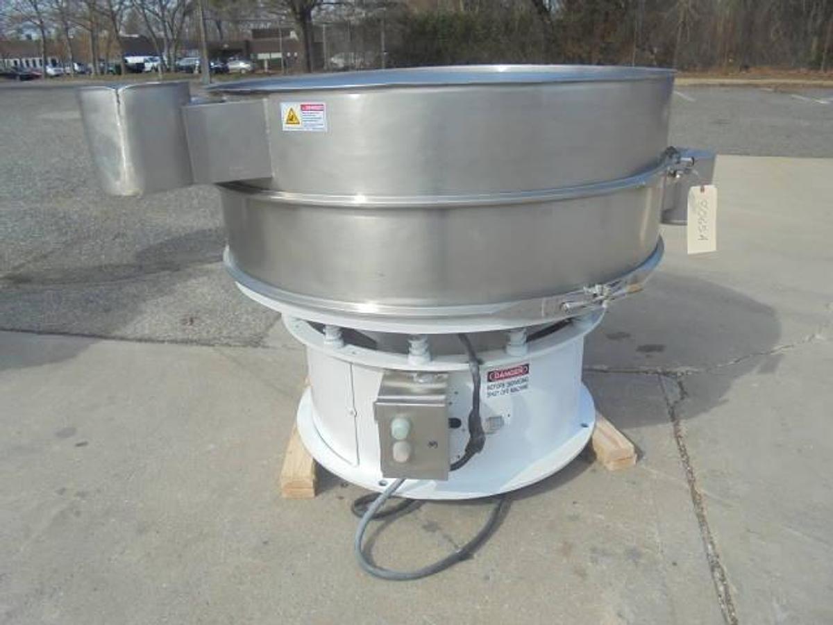 Used Sweco 48 In. Stainless Steel Screener/Separator, 2.5 HP