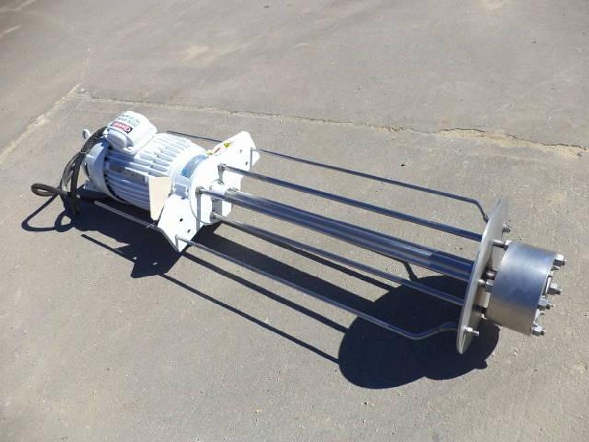 Used Arde Barinco 15 HP Homogenizing Mixer, stainless steel