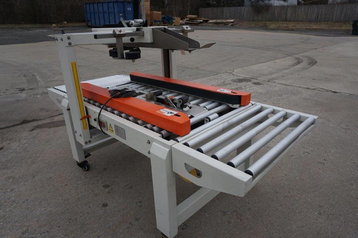 Used Single Phase Top and Bottom Case Sealer, Single Phase Electrics