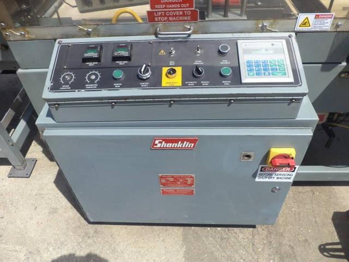 Used Shanklin A-27A “L” Sealer With Shrink Tunnel