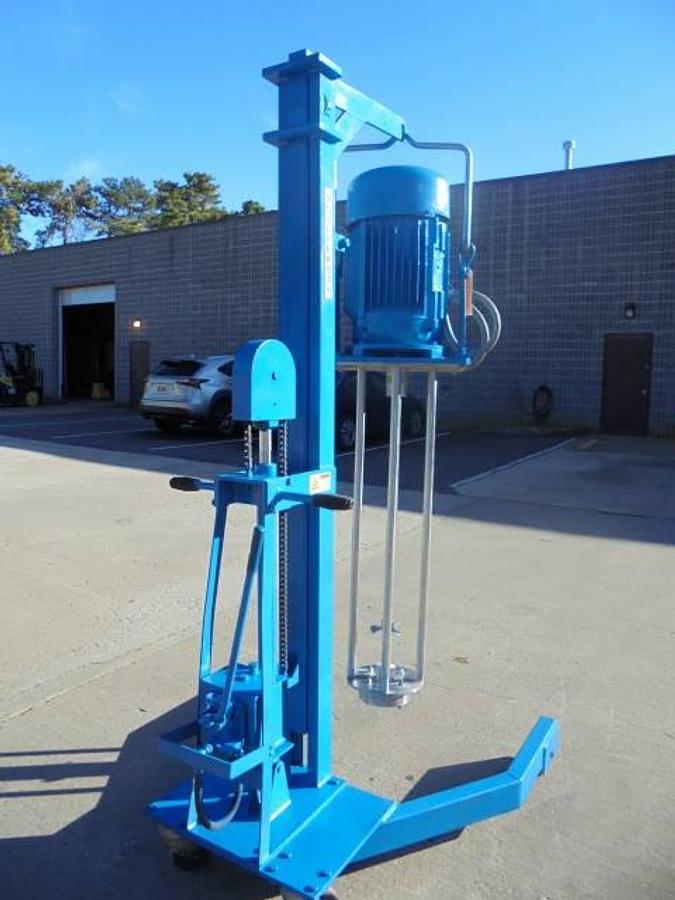 Used Silverson 25HP XP “Drop-In” Homo Mixer, with Hoist