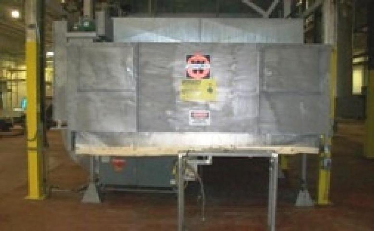 Used Wenger Model 1200 stainless steel steam heated dryer