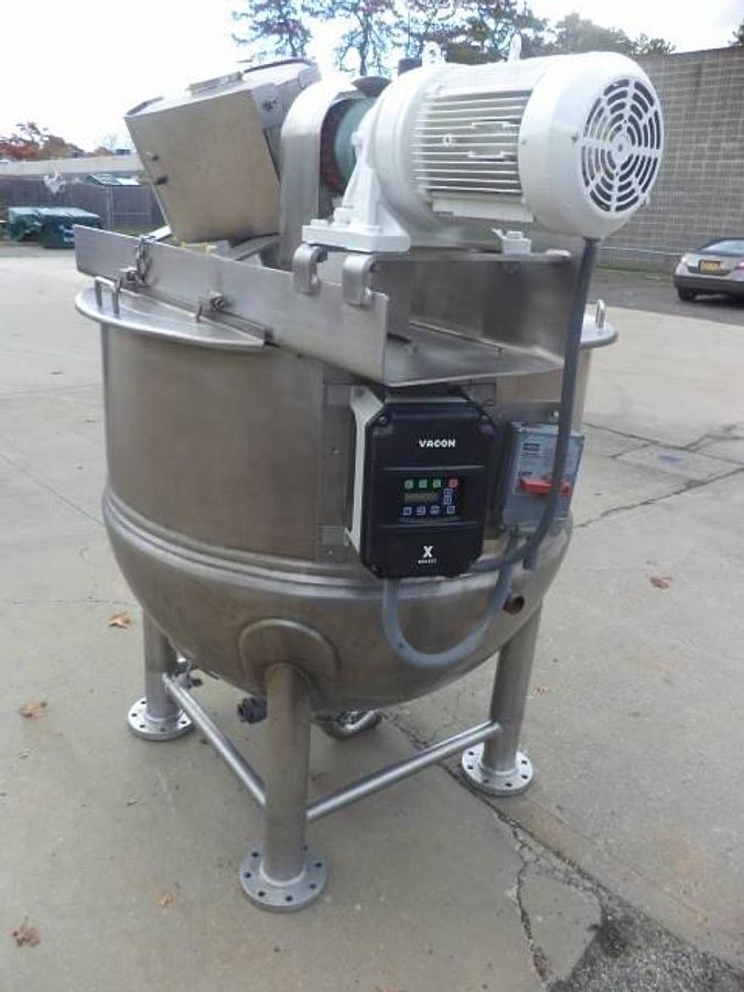Used 200 Gallon Lee Double Motion “INA” Mix Kettle, 316 Stainless Steel