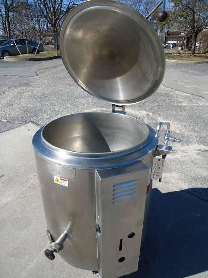 Used 60 Gallon Groen Stainless Steel Gas Fired Kettle
