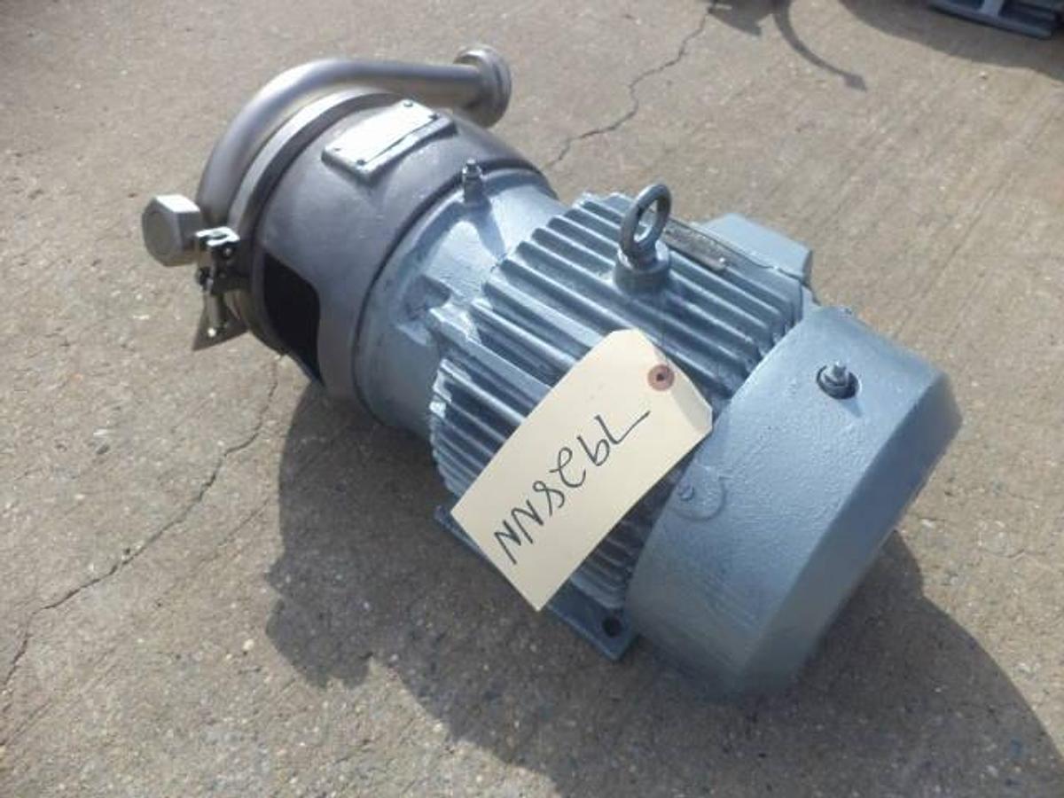 Used Crepaco 3 In.X 1-1/2 In. Stainless Steel Sanitary Centrifugal Pump