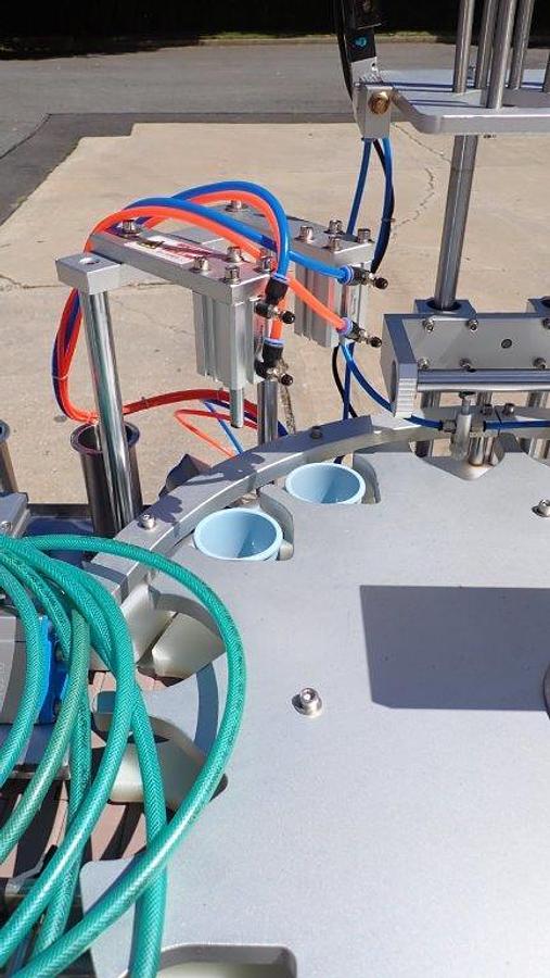 Used Henan Ocean Rotary Cup Filling/Sealing Machine