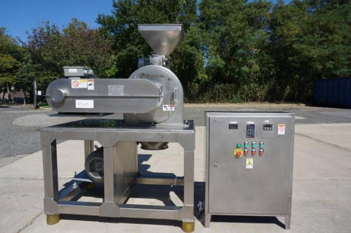 Used Contraplex High Speed Pin Mill, 316 Stainless Steel