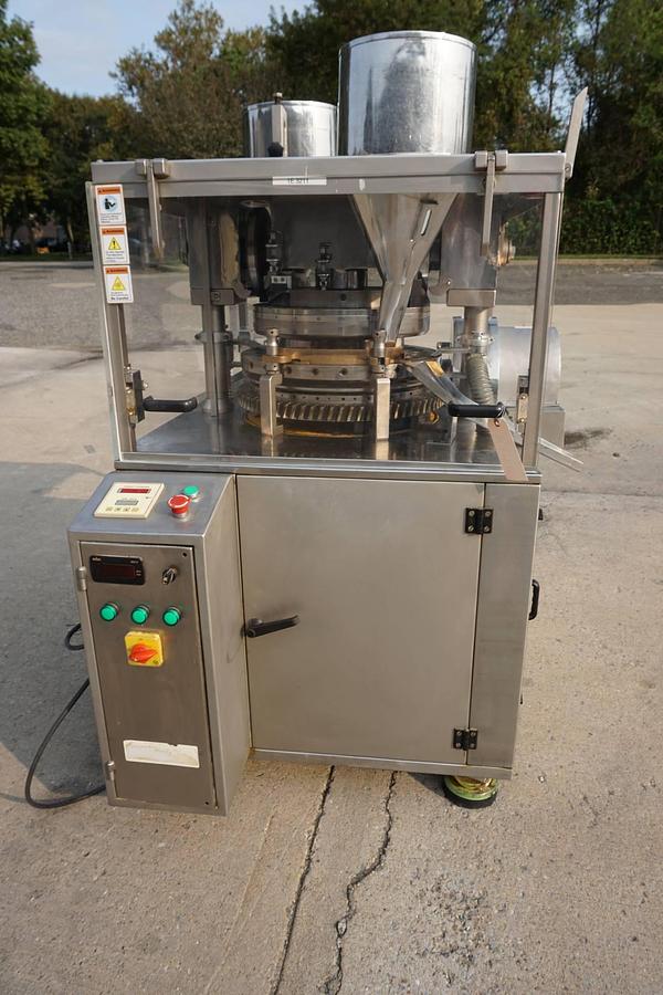 Used Kanara 25 Station GMP Rotary Tablet Press, “D” Tablets, Keyed Head