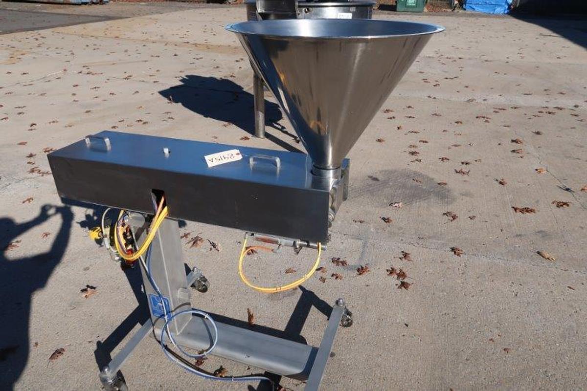 Used Hinds Bock SP-64 Single Piston Filler, Air Driven