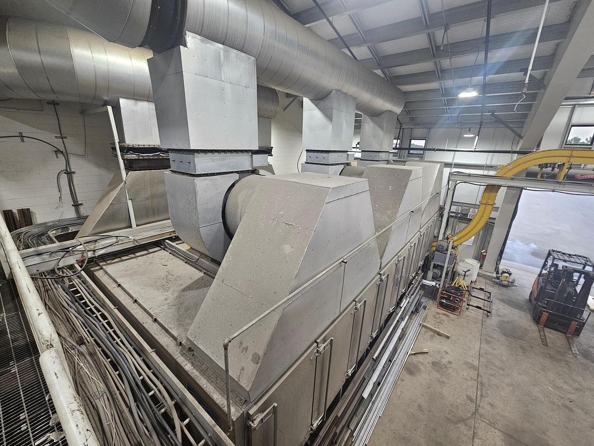 Used Wolverine Proctor Single Pass Dryer