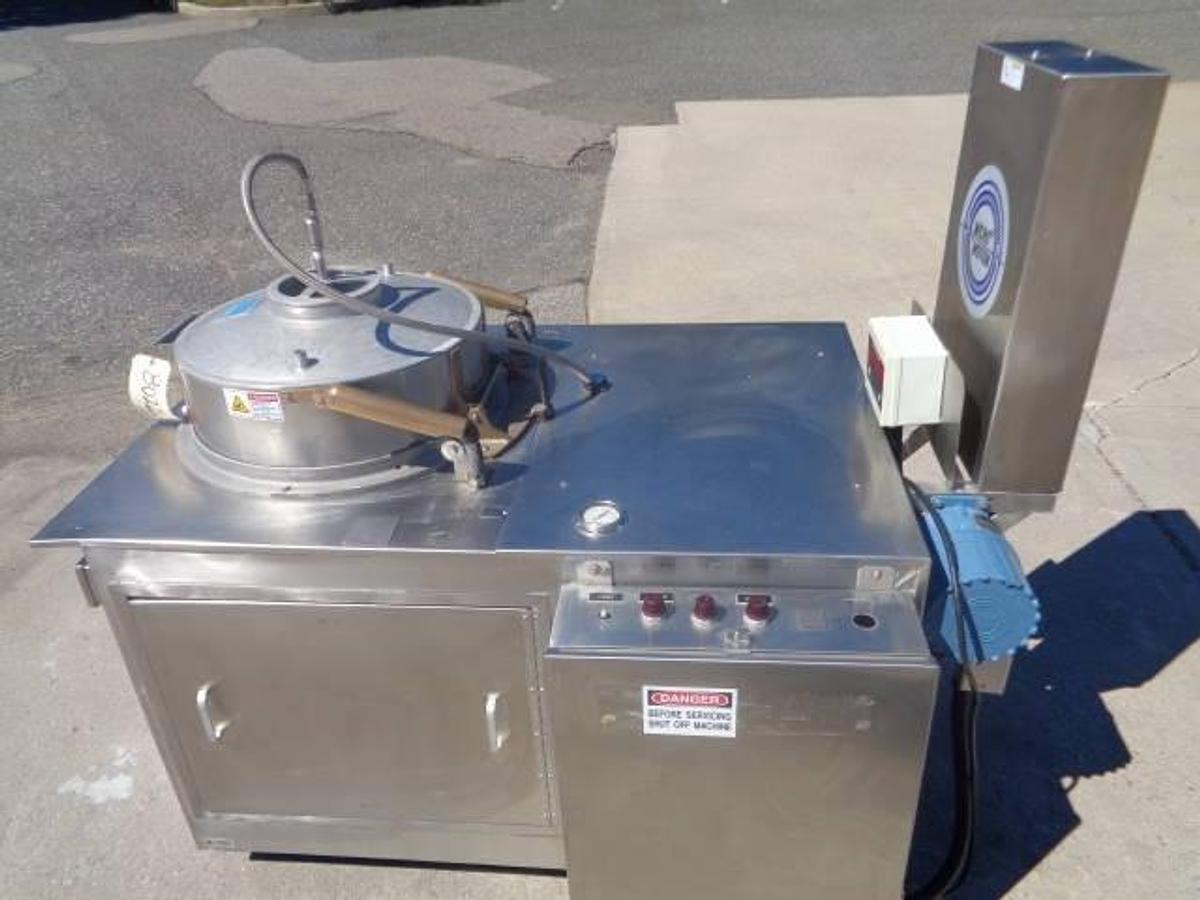 Used Cozzoli GW-1220 Vial Washer, Stainless Steel