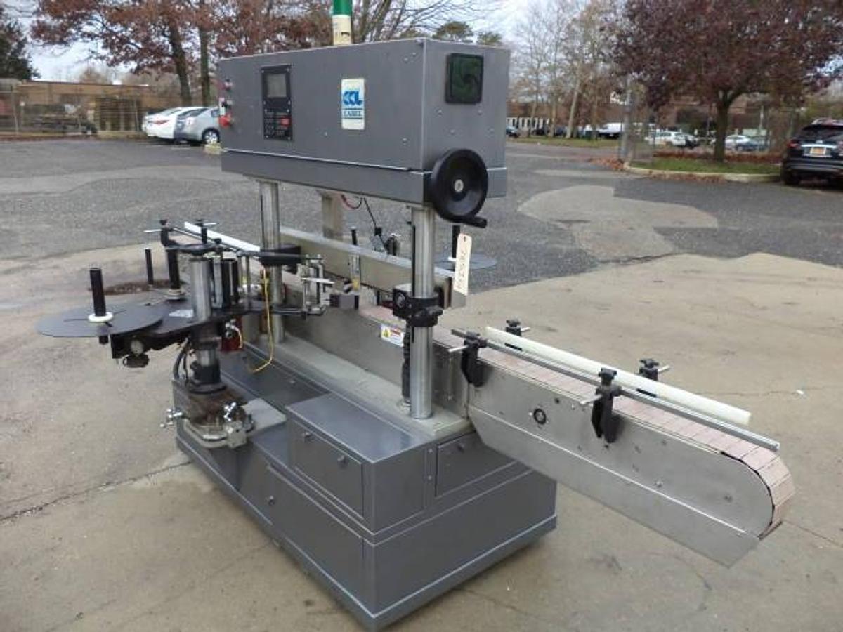 Used CCL Automatic Front & Back Pressure Sensitive Labeler