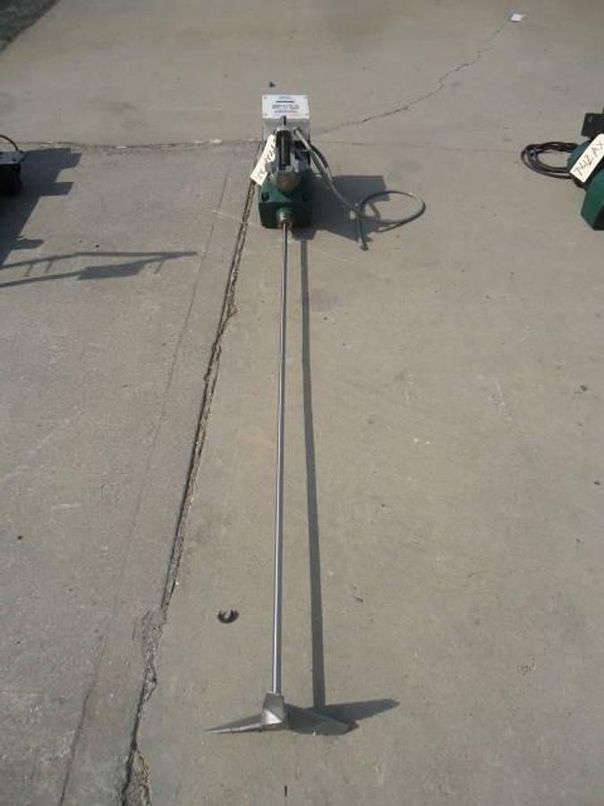 Used Lightnin .3 HP Clamp On Variable Speed Agitator, 64 in. Long Shaft
