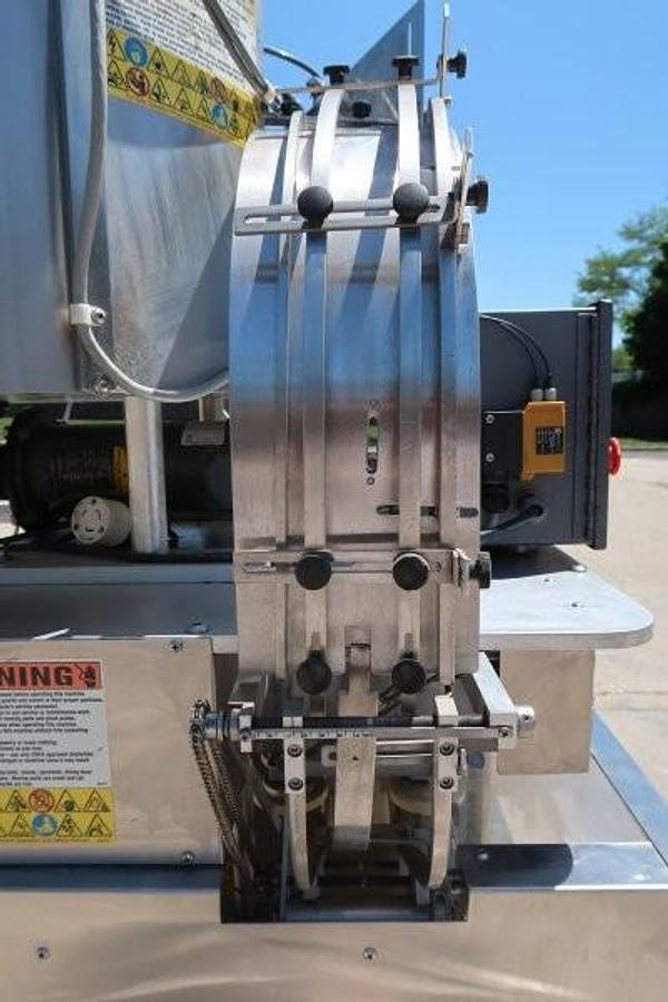 Used Kaps-All A-6 Automatic Screw Capping Machine, 36 In. Bowl Hopper