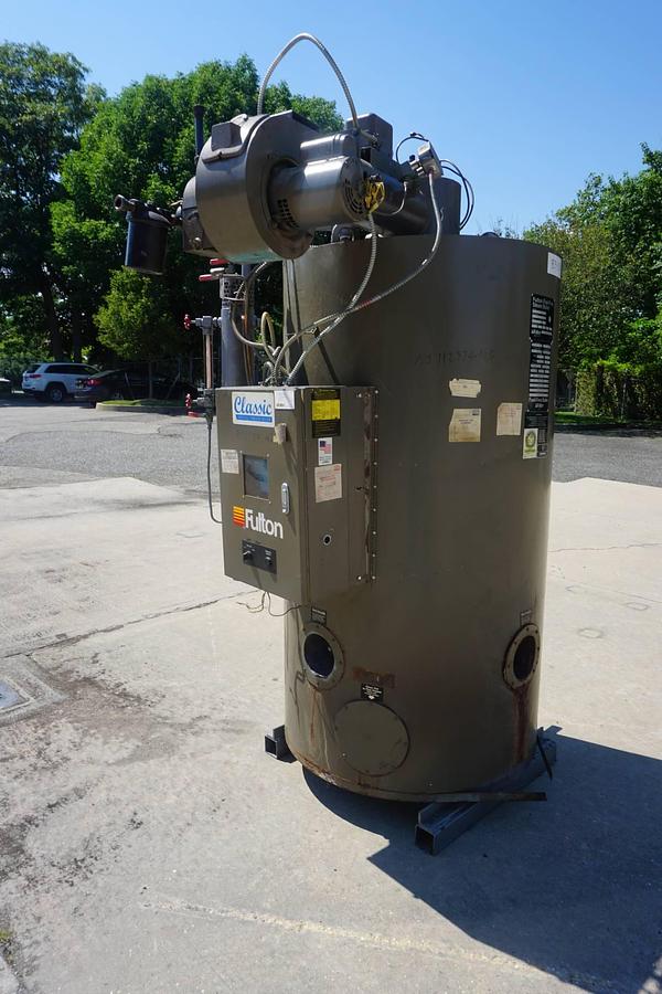 Used Fulton FB-020-A Fuel Fired Steam Boiler, Natural Gas