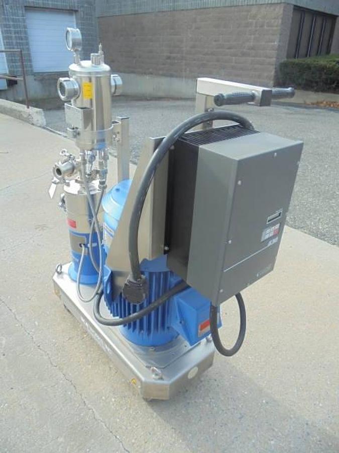 Used IKA DR 2000/10 Inline Stainless Steel High Shear Mixer, 25HP motor