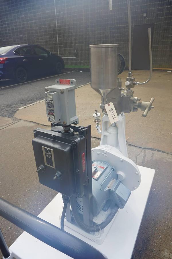 Used Gaulin Two Stage XP Lab Homogenizer, 3HP