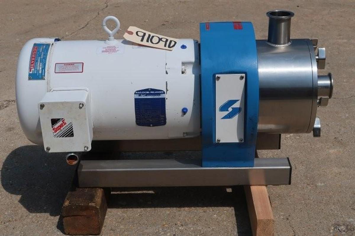 Used Silverson 450LS Inline High Shear Mixer, 10HP