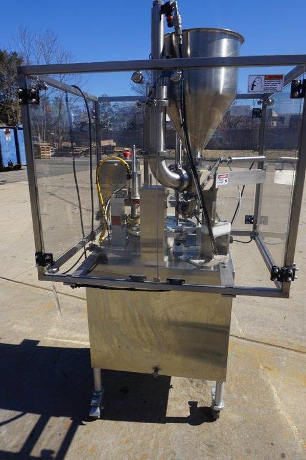 Used World Cup 8-12 Rotary Cup Filler/Sealer, Mfd. 2019