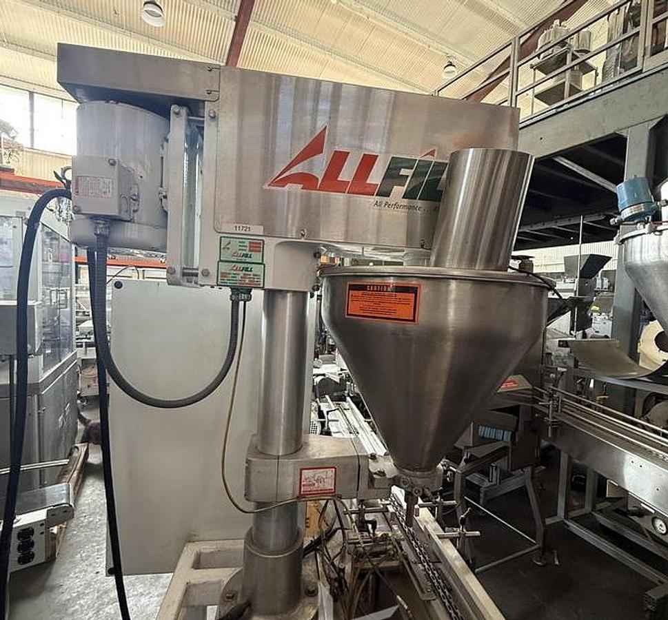 Used All-Fill SHA-600 Single Head Automatic Filling Machine