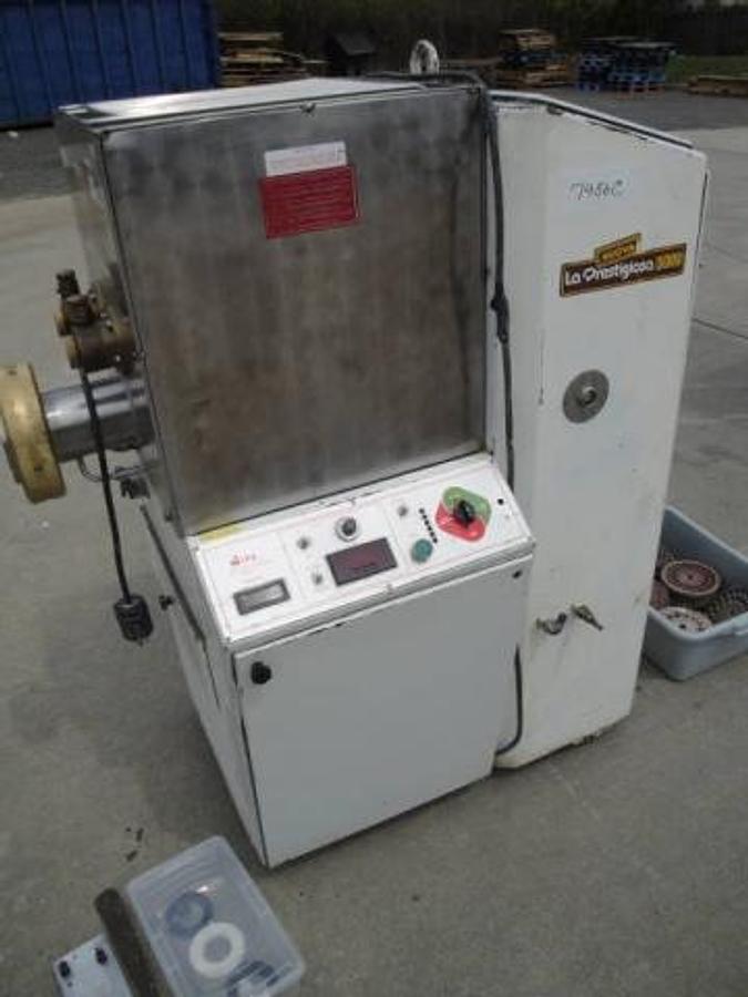 Used La Prestogiosa 3000 Pasta Press/Extruder With Assorted Dies