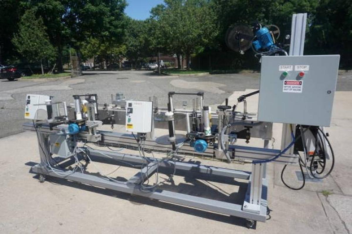 Used Labeling Technologies Three Sided Automatic Pressure Sensitive Labeler
