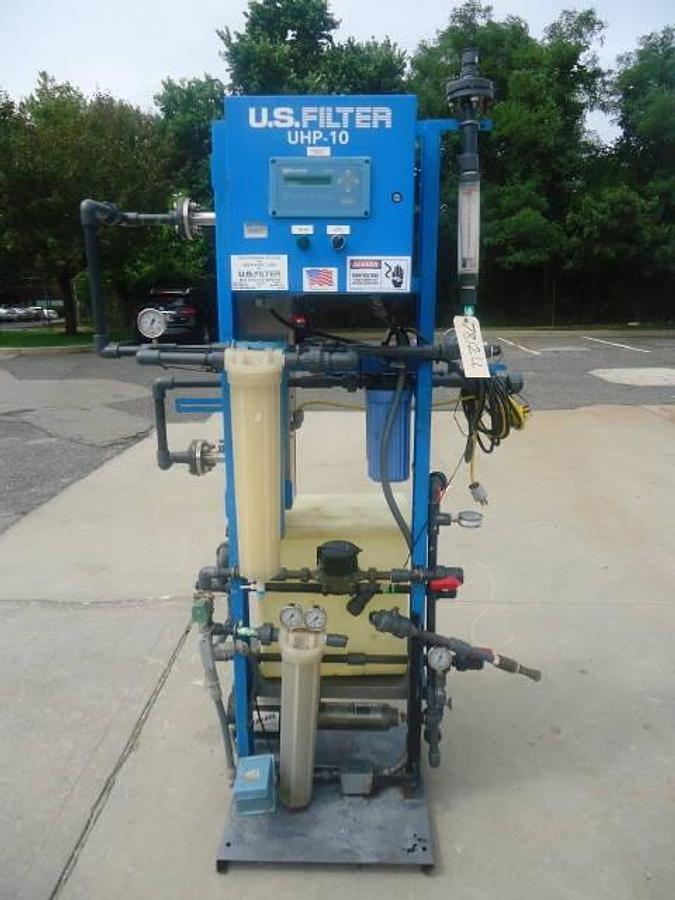 Used U.s Filter Water Treatment Ion Exchange/Ultra-High Purity Demineralization System