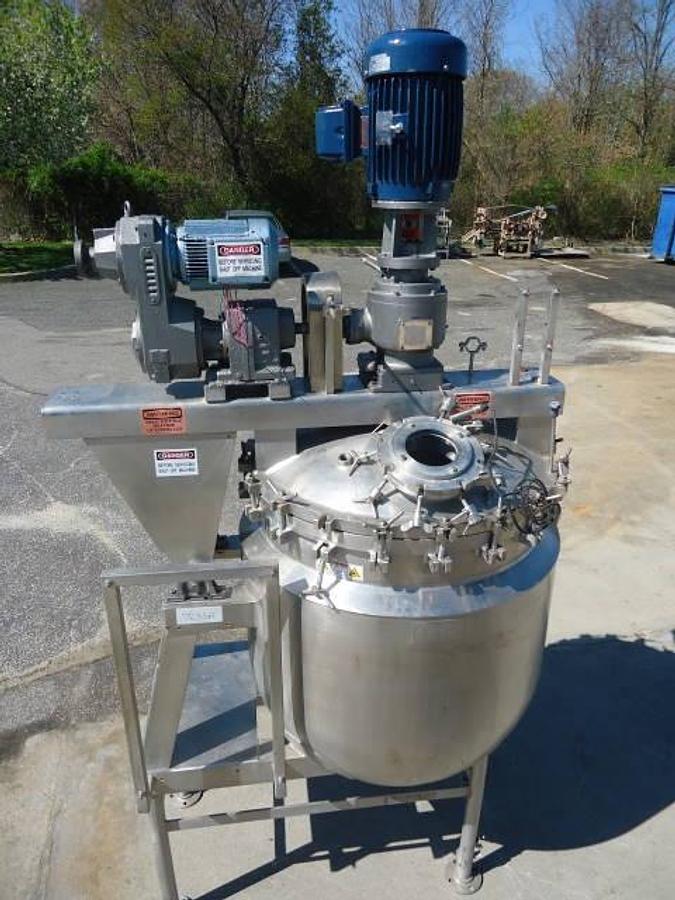 Used 150 Gallon Gifford Wood “Agi-Mixer” Triple Motion Kettle, 316 Stainless Steel