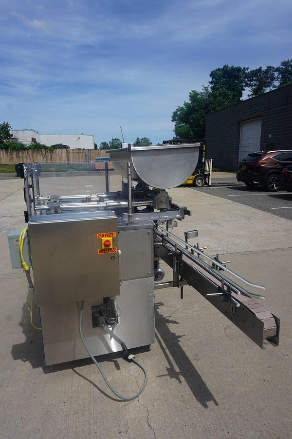 Used Simplex Four Head Automatic Piston Filler