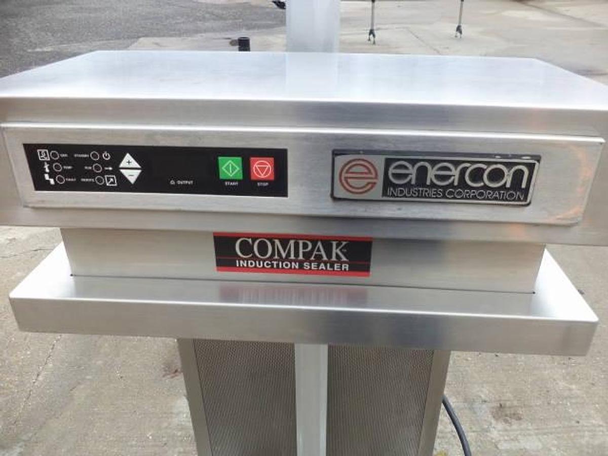 Used Enercon “Compak”” 3KW Cap Induction Sealer, Portable