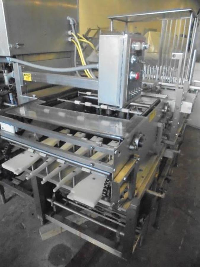 Used Autoprod FP 2X4 Four Lane  Cup Filling/Sealing/Lidding Machine, 240 Per Minute