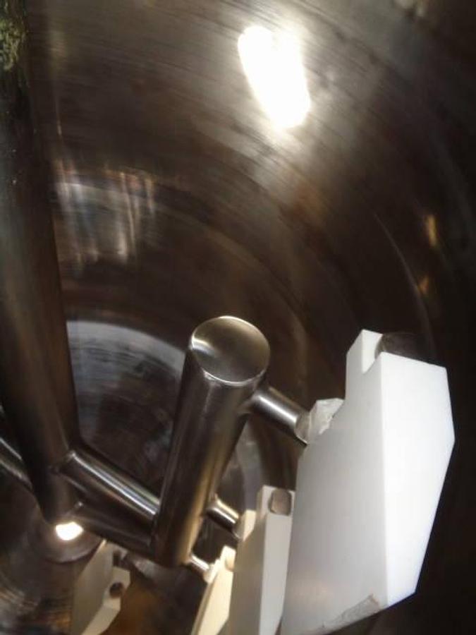 Used 100 Gallon Walker Stainless 316L Scrape Surface Sanitary Reactor