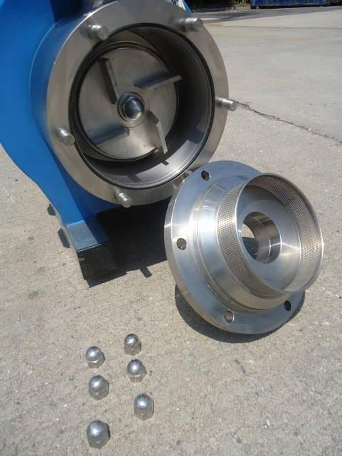 Used Silverson 600ls Stainless Steel Inline High Shear Mixer, 30  Hp