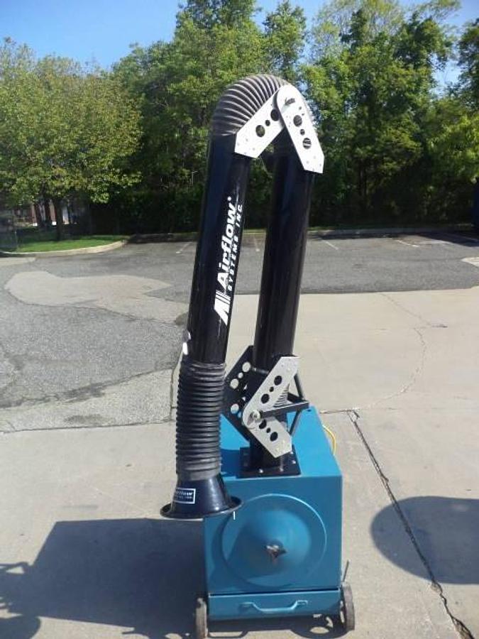 Used Airflow PCH-1 Portable Dust Collector, with E-Z Arm Extractor Arm