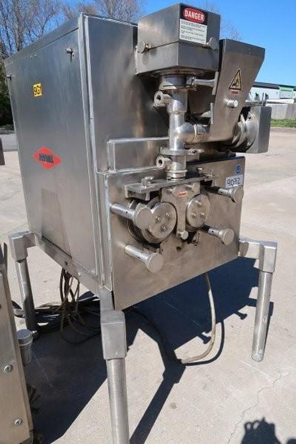 Used Fitzpatrick Chilsonator Pilot Plant Roll Compaction Machine, XP Motors