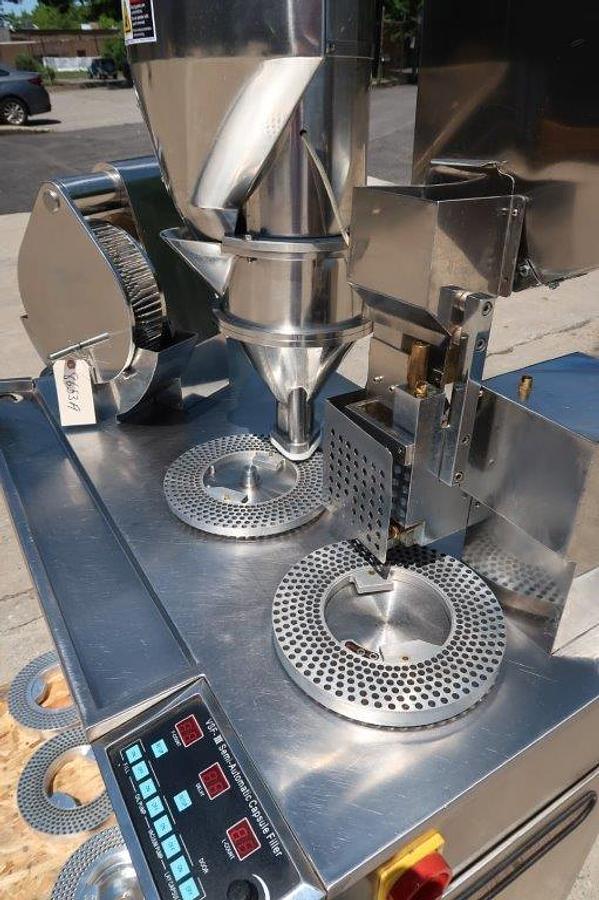 Used Vanguard Semi-Automatic Capsule Filler, 25,000 Capsules/Hour