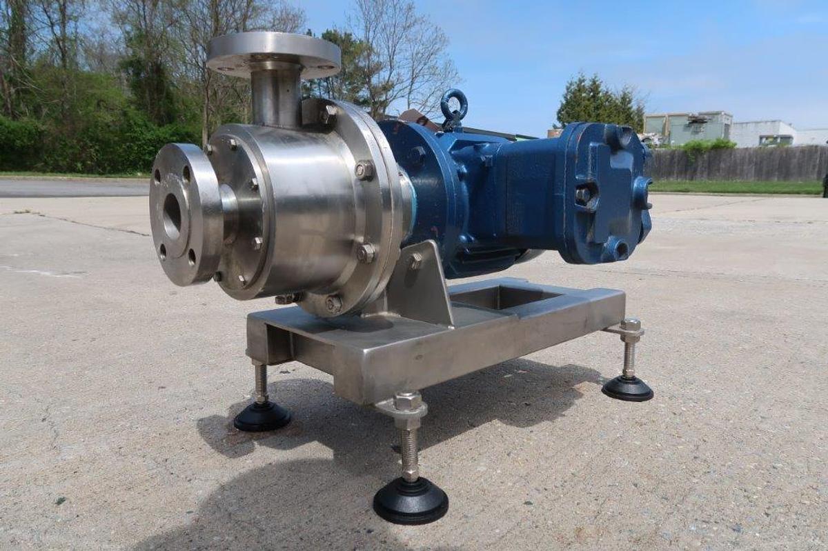 Used Silverson L275 SS Inline High Shear Mixer, XP Motor