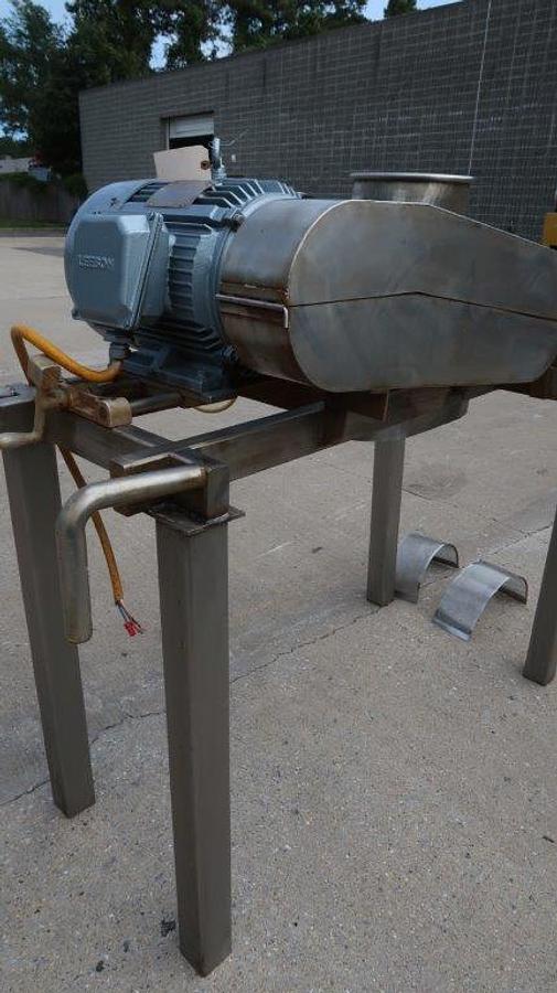 Used Fitzpatrick DS6 Pulverizer, 15HP, Stainless Steel Legs