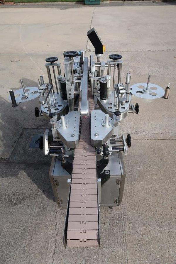 Used Pack Leader Front, Back and Wraparound Pressure Sensitive Labeler