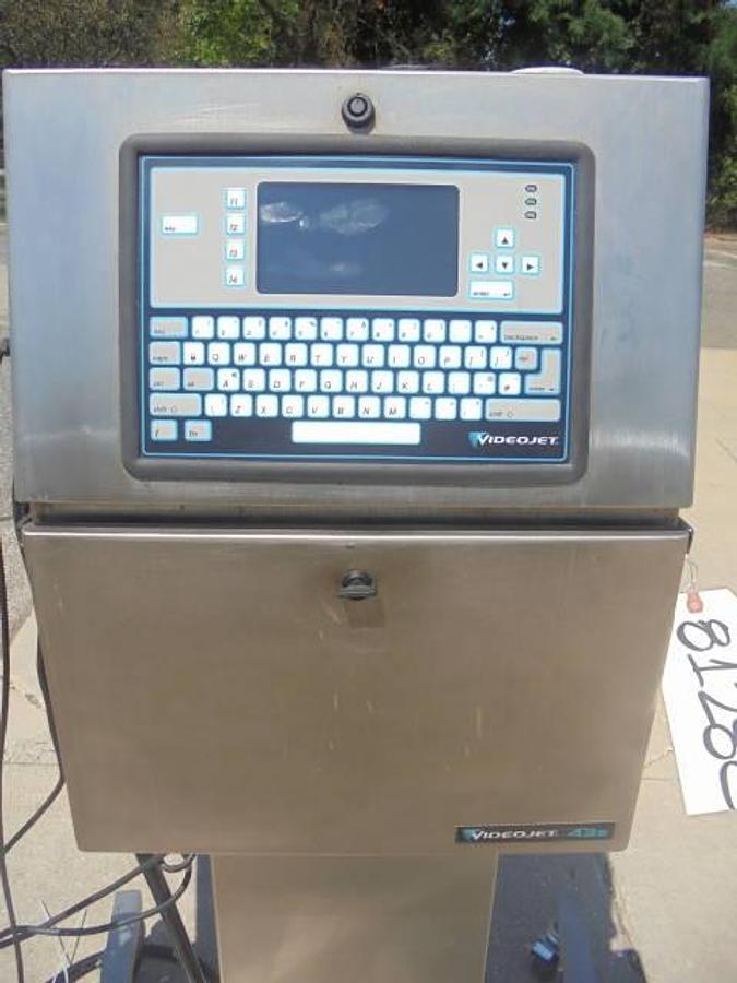 Used Videojet 43S Ink Jet Printer, Stainless Base
