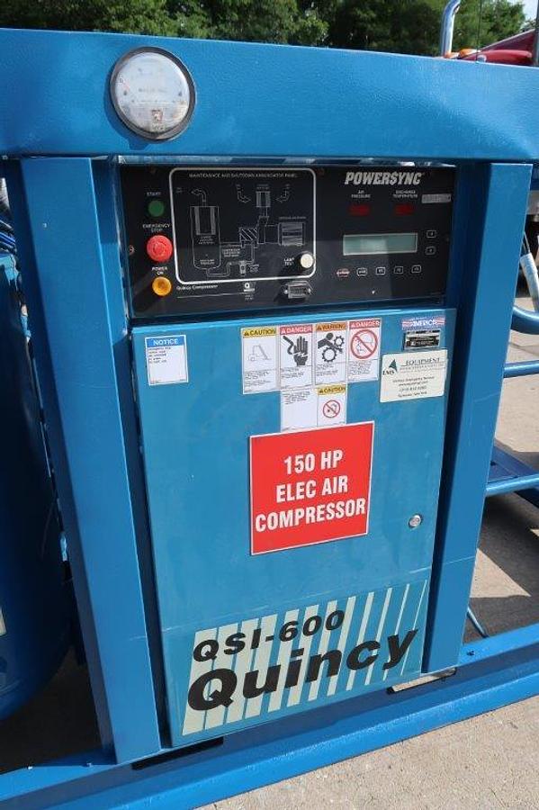 Used Quincy QSI-600 Air Compressor, 150 HP Motor